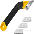 Tile grout removing cleaning tool